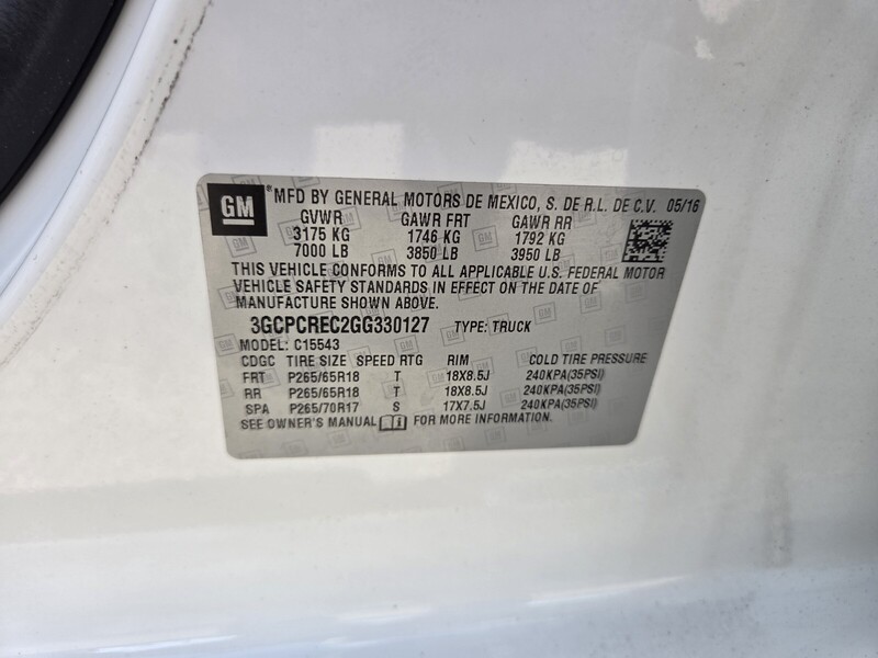 Used 2016 CHEVROLET SILVERADO 1500 LT in FT. PIERCE, FLORIDA
