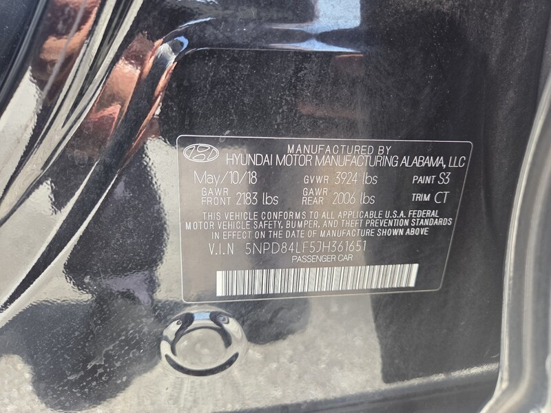Used 2018 HYUNDAI ELANTRA SEL in FT. PIERCE, FLORIDA