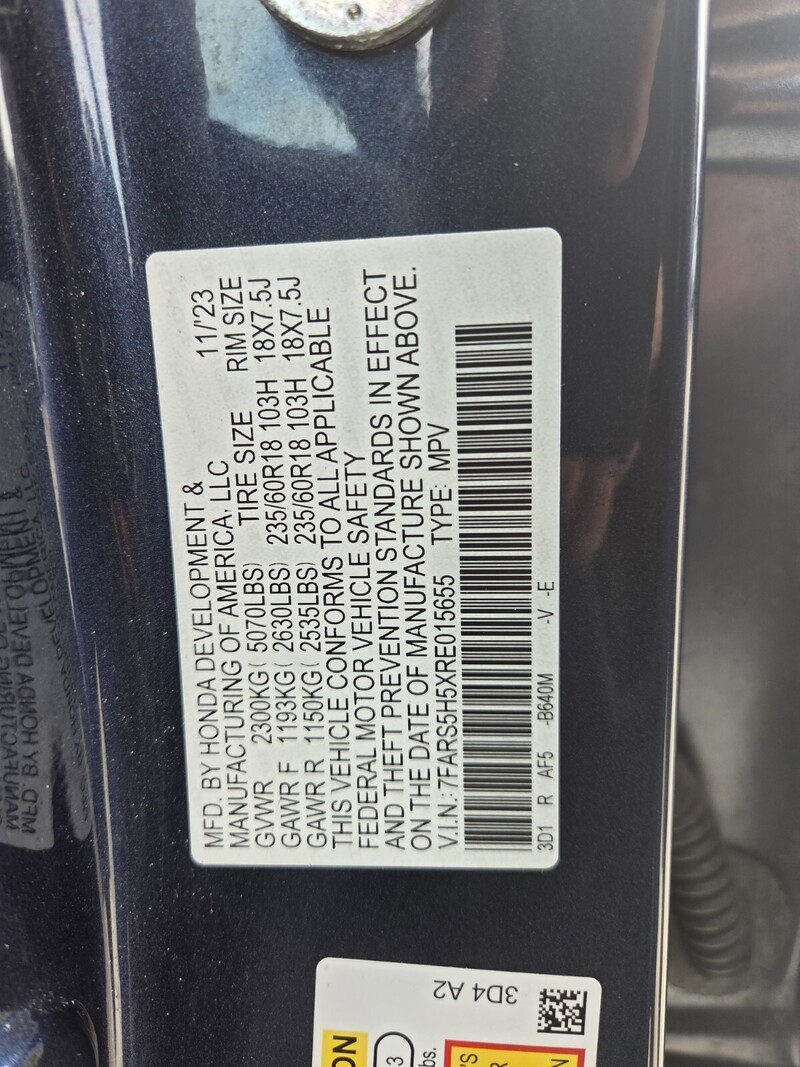 Used 2024 Honda CR-V Hybrid SPORT in FT. PIERCE, FLORIDA