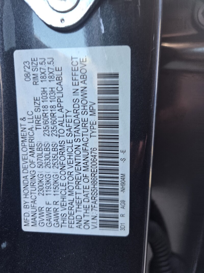 Used 2024 Honda CR-V Hybrid SPORT-L in FT. PIERCE, FLORIDA