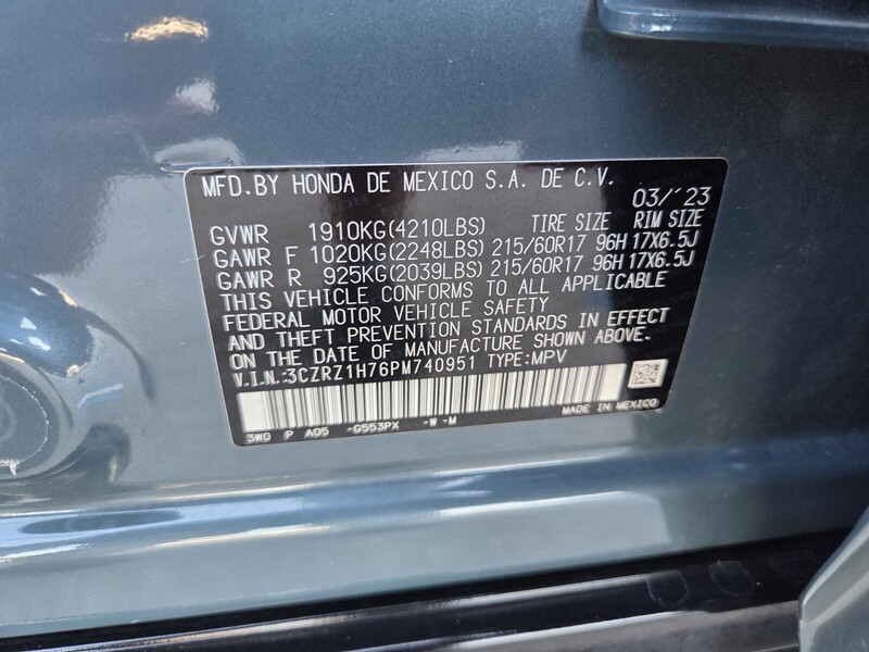Used 2023 Honda HR-V EX-L in FT. PIERCE, FLORIDA