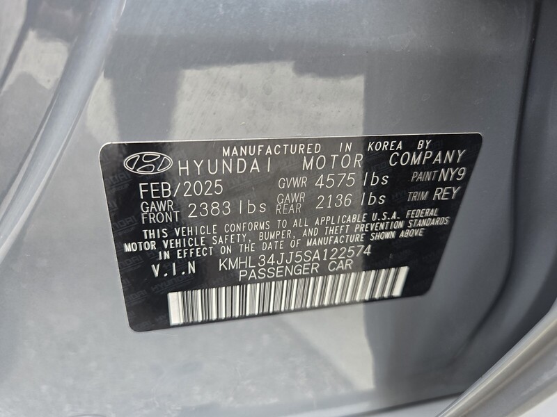 Used 2025 HYUNDAI SONATA SEL in FT. PIERCE, FLORIDA
