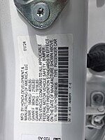 Used 2024 Honda Civic Hatchback EX-L in FT. PIERCE, FLORIDA (Photo 1)