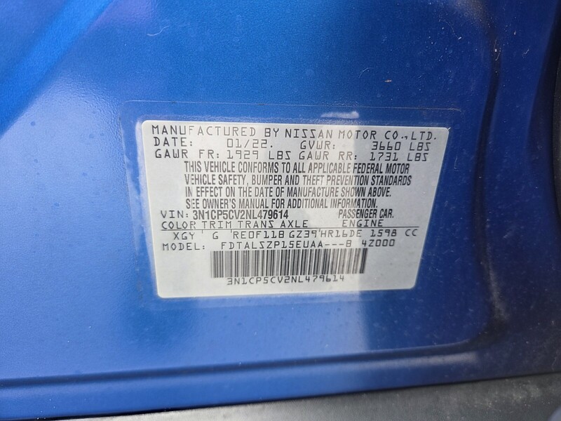 Used 2022 NISSAN KICKS SV in FT. PIERCE, FLORIDA