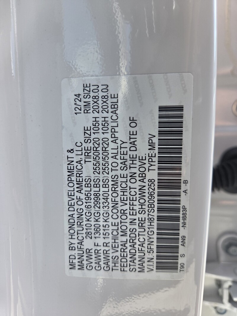 Used 2025 Honda Pilot ELITE in FT. PIERCE, FLORIDA