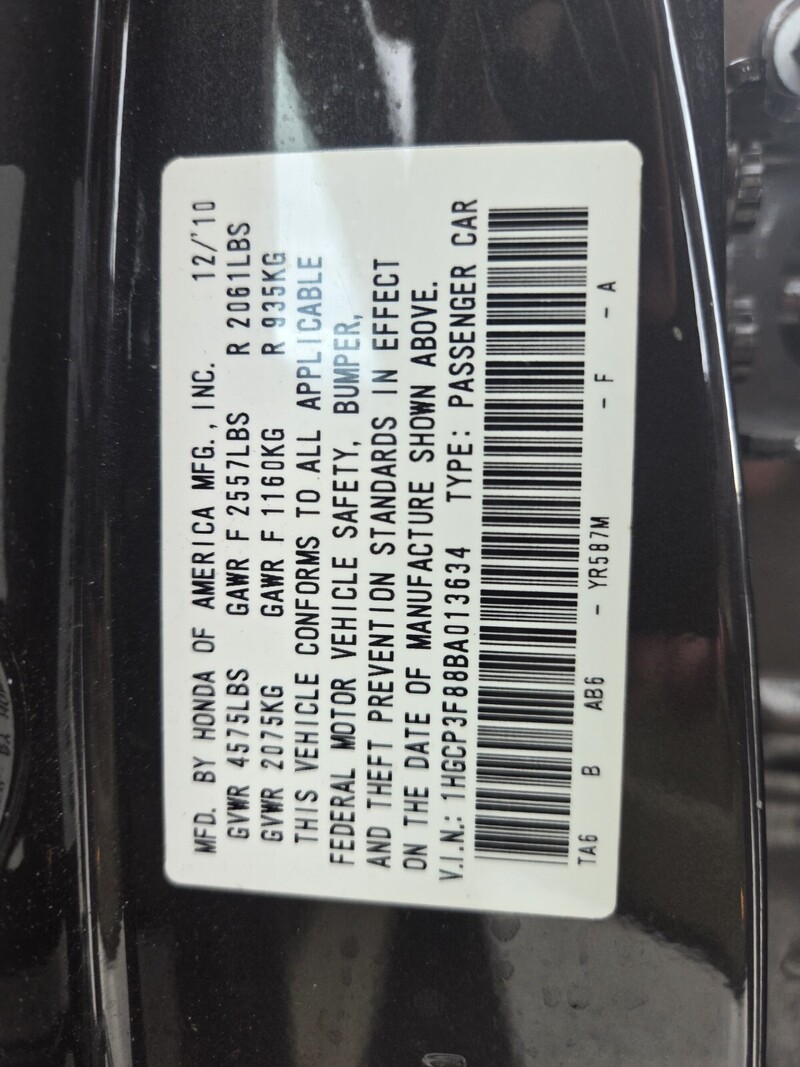 Used 2011 Honda Accord EX-L in FT. PIERCE, FLORIDA