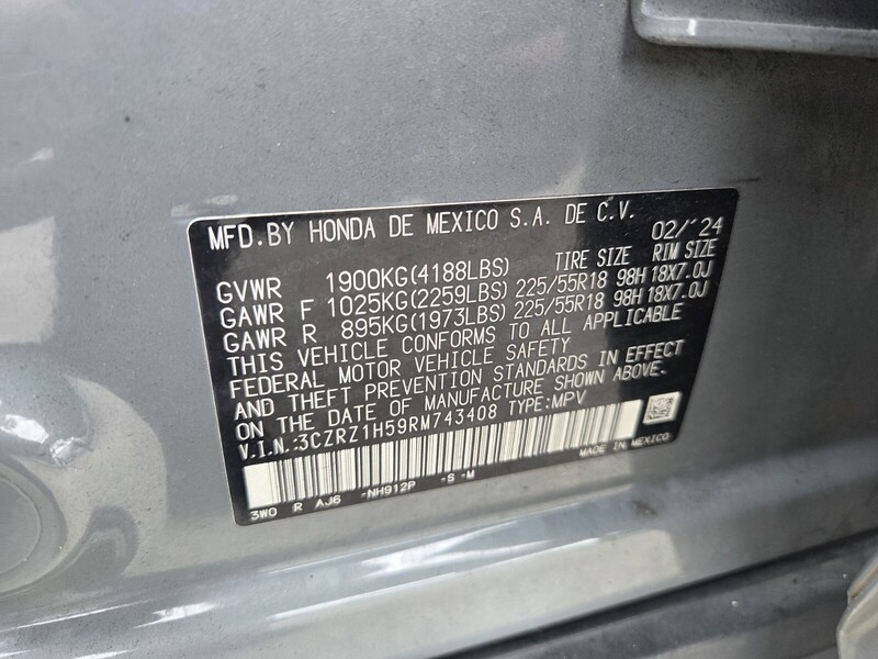 Used 2024 Honda HR-V SPORT in FT. PIERCE, FLORIDA