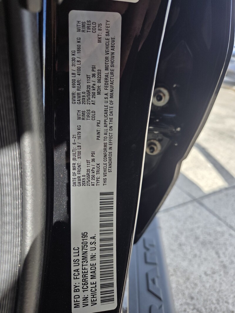 Used 2021 RAM 1500 BIG HORN in FT. PIERCE, FLORIDA