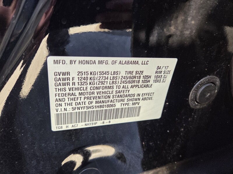 Used 2017 Honda Pilot EX-L in FT. PIERCE, FLORIDA