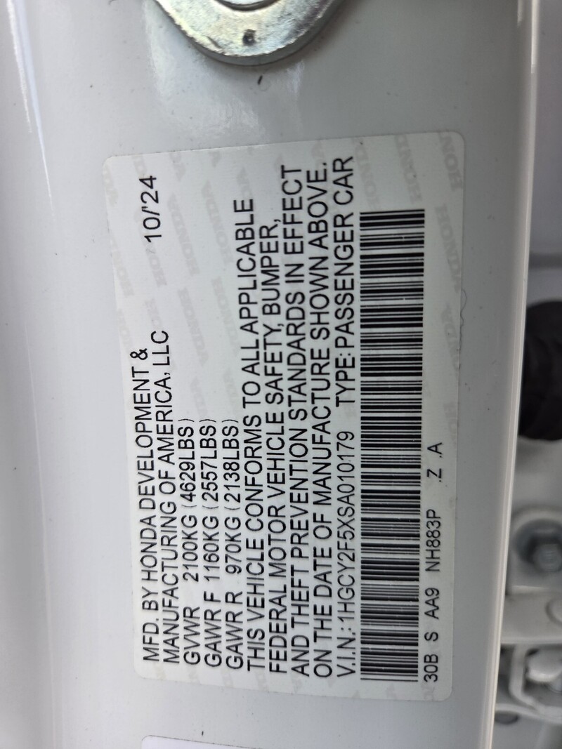 Used 2025 Honda Accord Hybrid SPORT in FT. PIERCE, FLORIDA