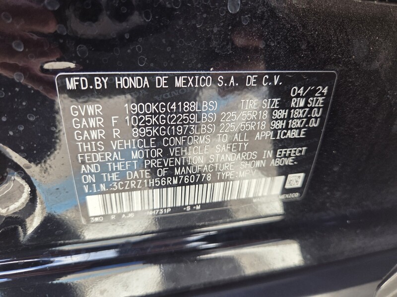 Used 2024 Honda HR-V SPORT in FT. PIERCE, FLORIDA