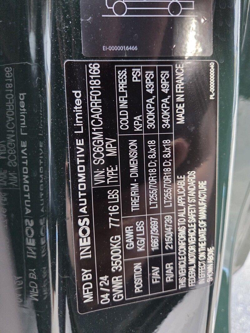 Used 2024 INEOS GRENADIER STATION WAGON FIELDMASTER EDITION in FT. PIERCE, FLORIDA