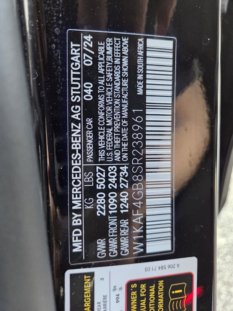 Used 2025 MERCEDES-BENZ C-CLASS C 300 in FT. PIERCE, FLORIDA