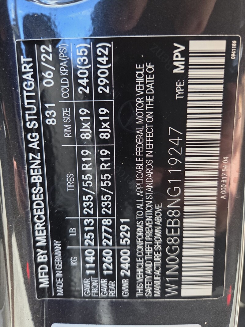 Used 2022 MERCEDES-BENZ GLC-CLASS GLC 300 in FT. PIERCE, FLORIDA