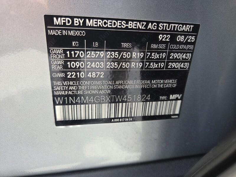 Used 2026 MERCEDES-BENZ GLB GLB 250 in FT. PIERCE, FLORIDA
