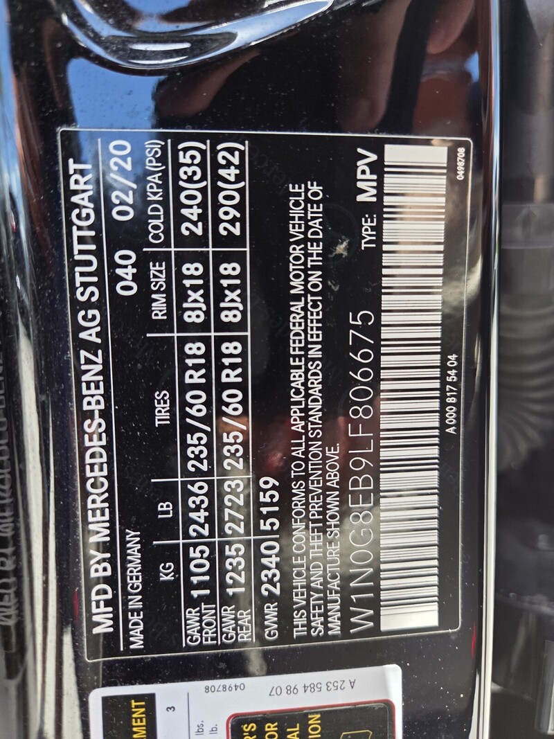 Used 2020 MERCEDES-BENZ GLC-CLASS GLC 300 in FT. PIERCE, FLORIDA