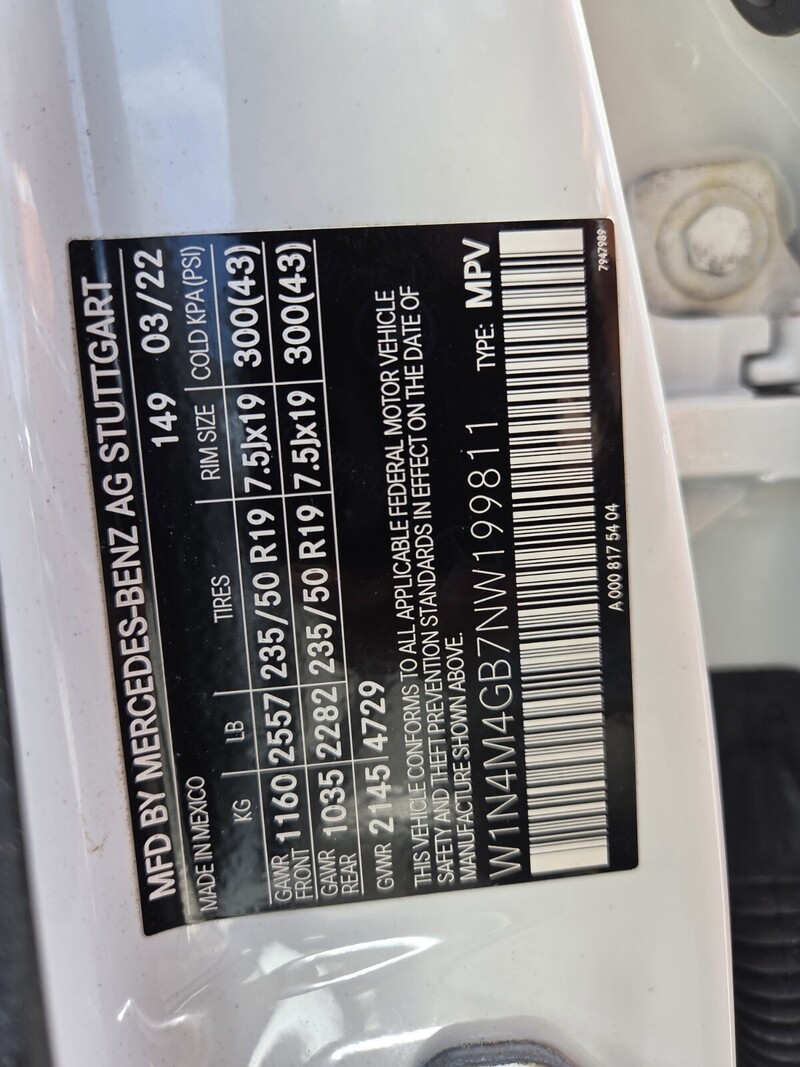 Used 2022 MERCEDES-BENZ GLB GLB 250 in FT. PIERCE, FLORIDA