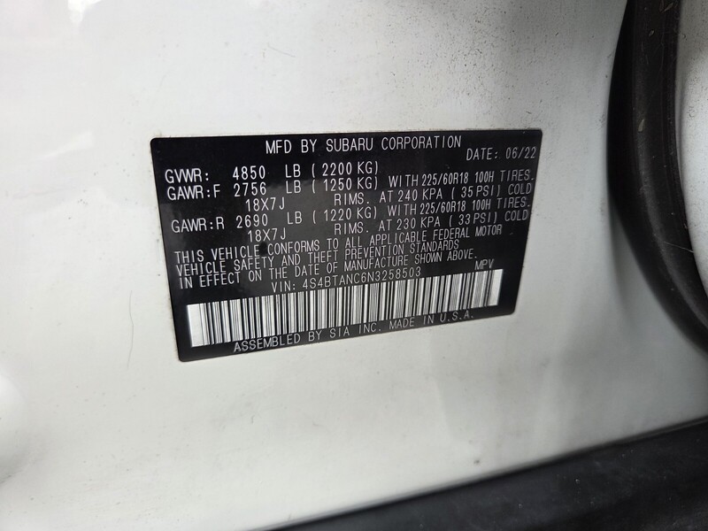 Used 2022 SUBARU OUTBACK LIMITED in FT. PIERCE, FLORIDA