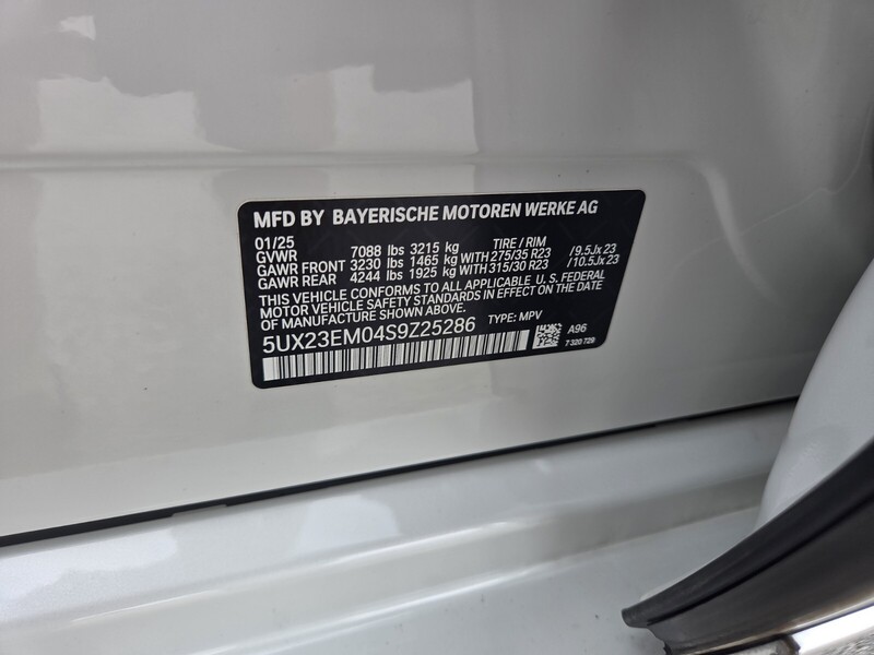 Used 2025 BMW X7 XDRIVE40I in FT. PIERCE, FLORIDA