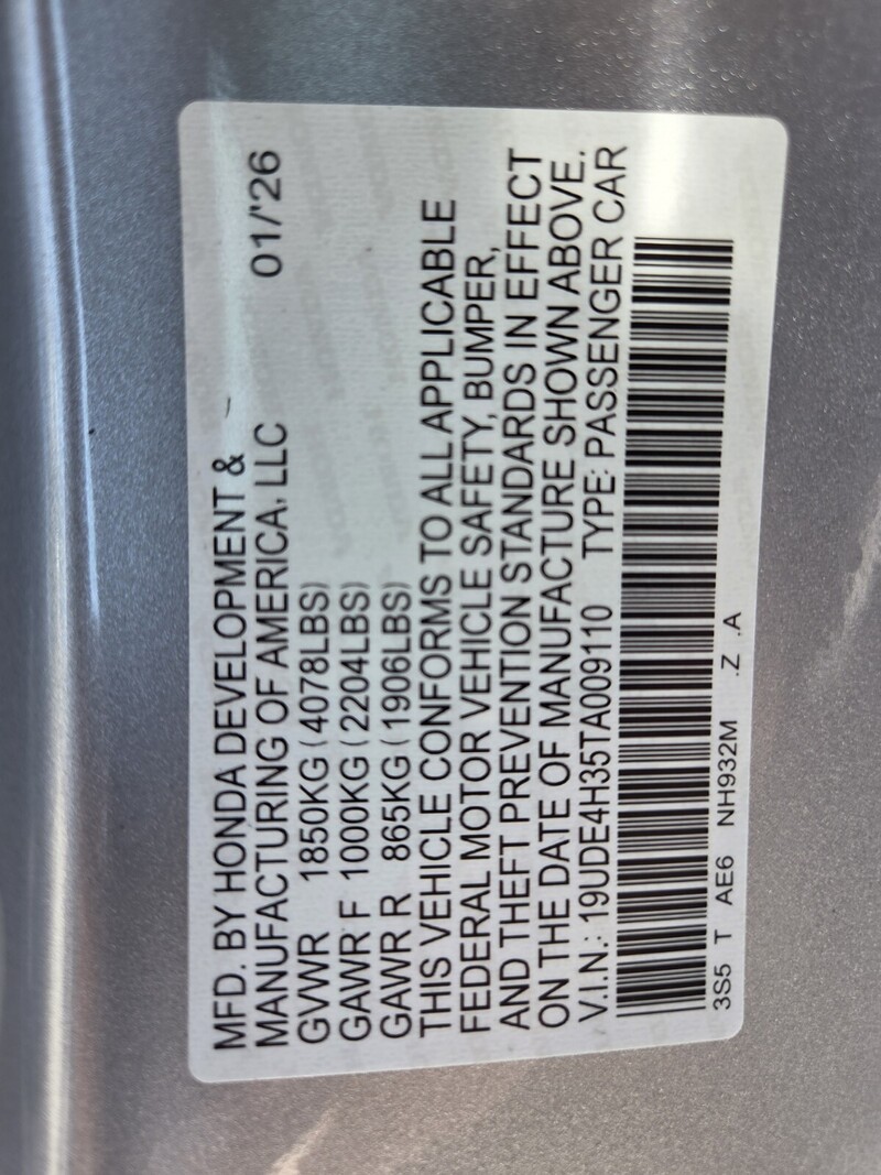 New 2026 ACURA INTEGRA CVT W/A-SPEC PACKAGE in FT. PIERCE, FLORIDA