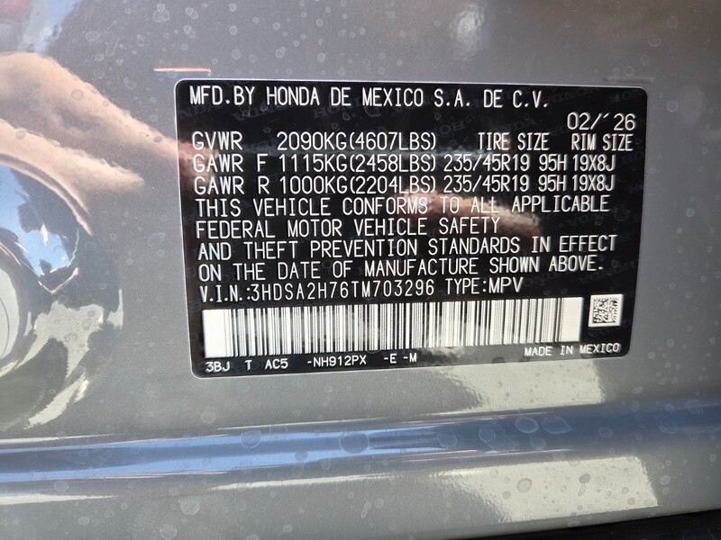 New 2026 ACURA ADX AWD W/A-SPEC ADVANCE PACKAGE in FT. PIERCE, FLORIDA