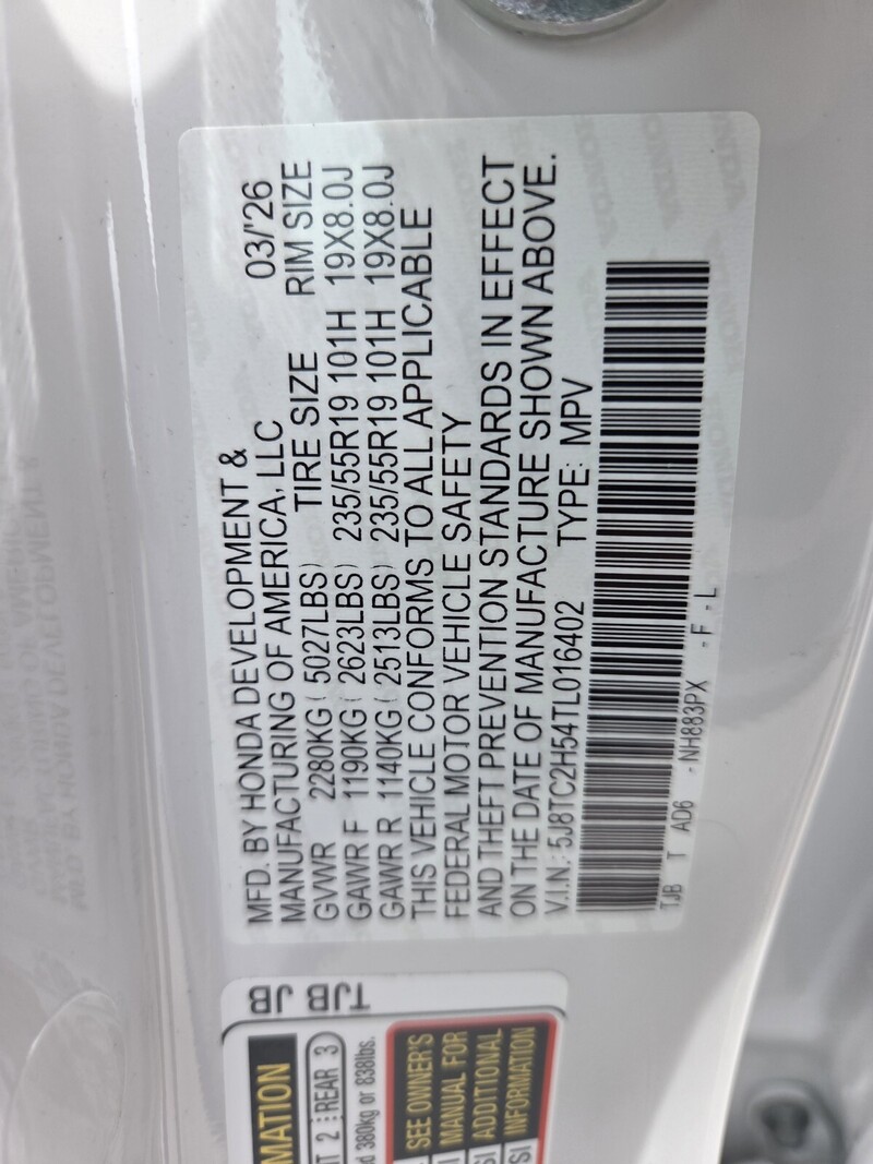 New 2026 ACURA RDX SH-AWD W/TECHNOLOGY PACKAGE in FT. PIERCE, FLORIDA