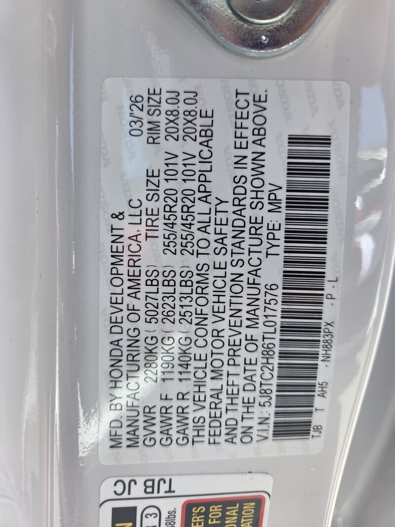 New 2026 ACURA RDX SH-AWD W/A-SPEC ADVANCE PACKAGE in FT. PIERCE, FLORIDA