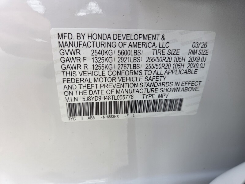 New 2026 ACURA MDX FWD W/TECHNOLOGY PACKAGE in FT. PIERCE, FLORIDA