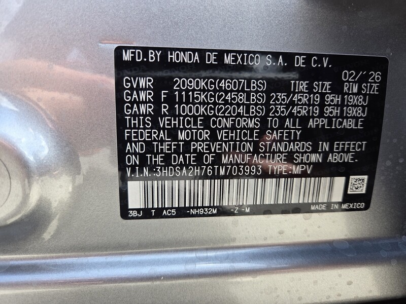 New 2026 ACURA ADX AWD W/A-SPEC ADVANCE PACKAGE in FT. PIERCE, FLORIDA