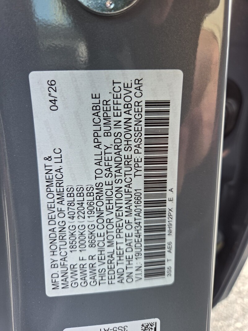 New 2026 ACURA INTEGRA CVT W/A-SPEC PACKAGE in FT. PIERCE, FLORIDA