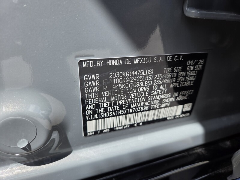 New 2026 ACURA ADX FWD W/A-SPEC PACKAGE in FT. PIERCE, FLORIDA