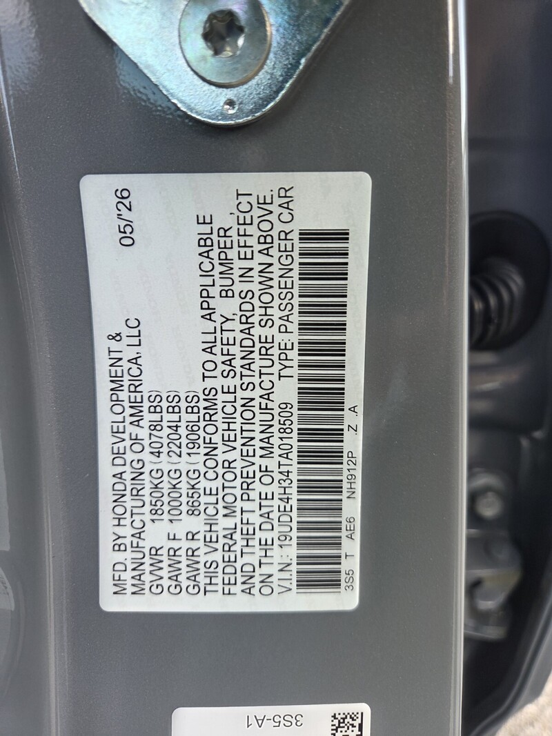 New 2026 ACURA INTEGRA CVT W/A-SPEC PACKAGE in FT. PIERCE, FLORIDA