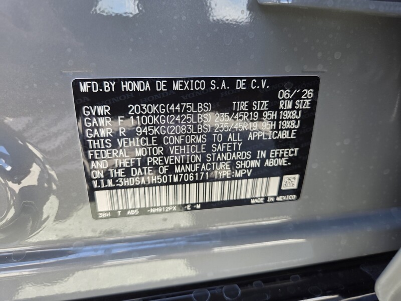 New 2026 ACURA ADX FWD W/A-SPEC PACKAGE in FT. PIERCE, FLORIDA