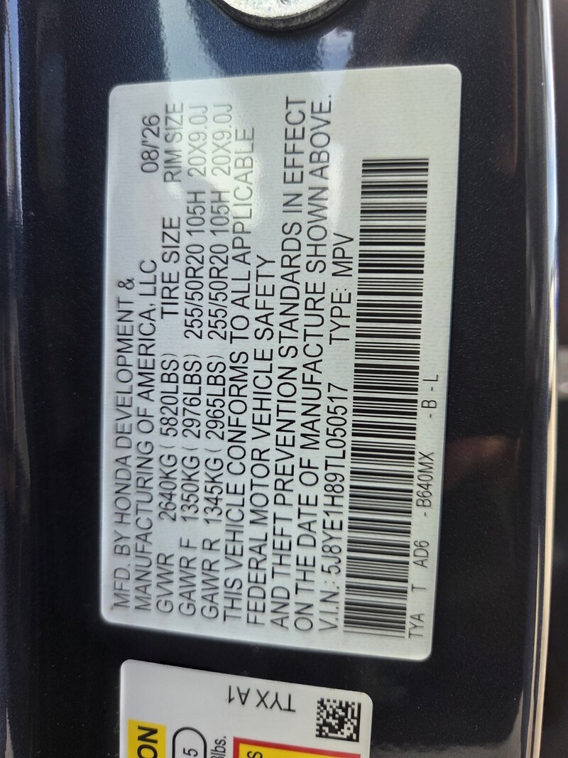 New 2026 ACURA MDX SH-AWD W/ADVANCE PACKAGE in FT. PIERCE, FLORIDA