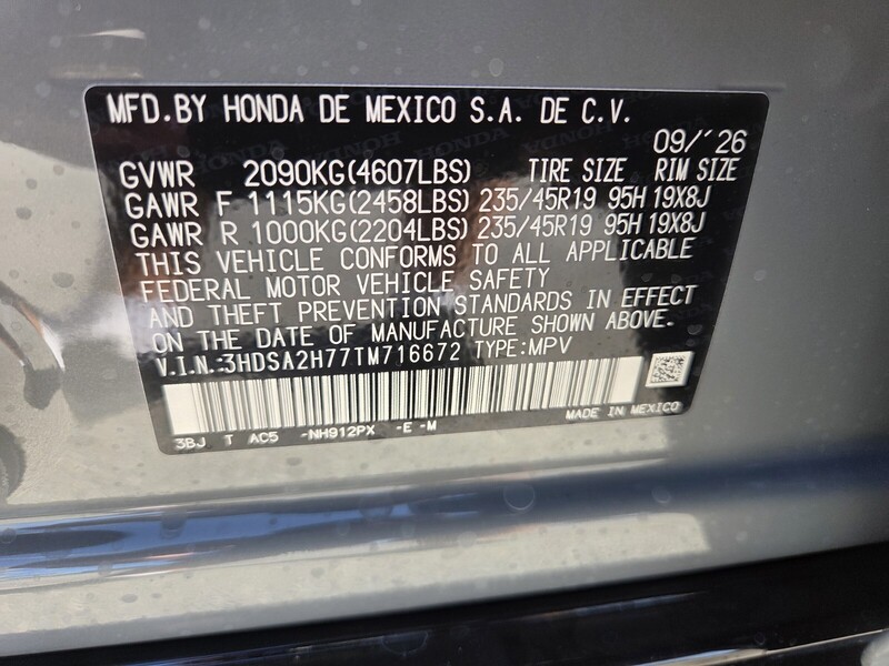New 2026 ACURA ADX AWD W/A-SPEC ADVANCE PACKAGE in FT. PIERCE, FLORIDA