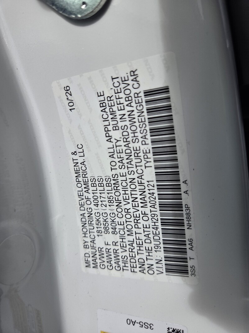 New 2026 ACURA INTEGRA CVT in FT. PIERCE, FLORIDA