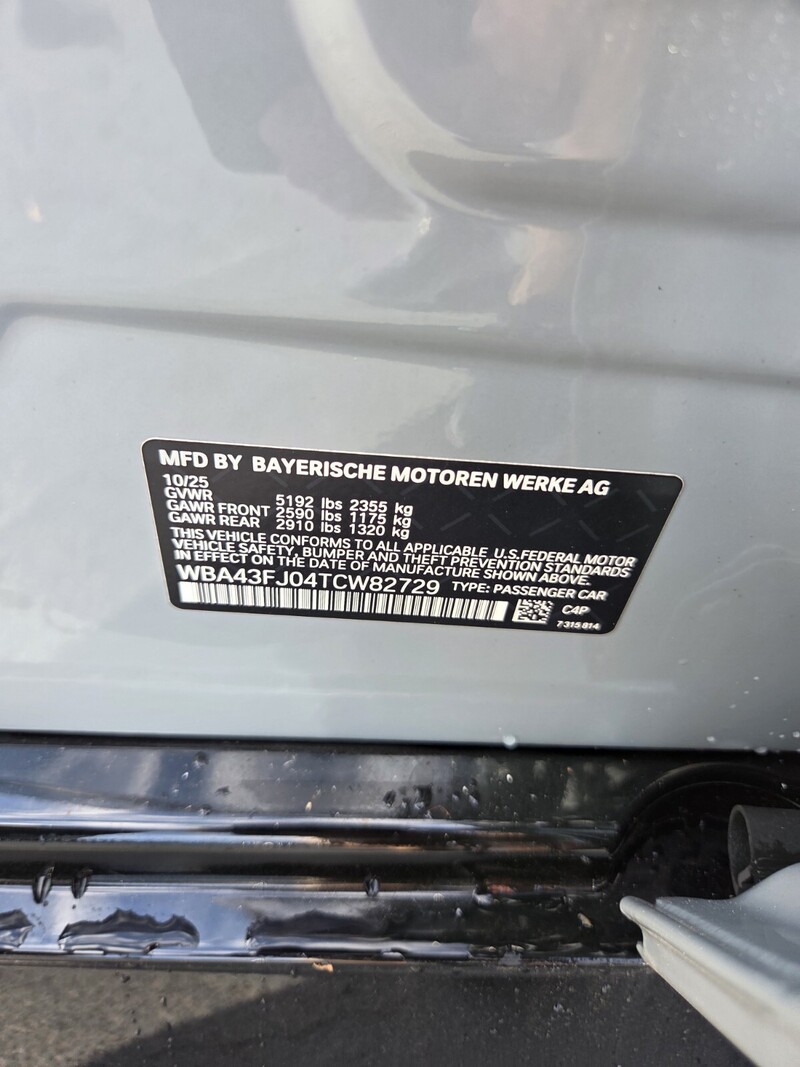 New 2026 BMW 5 SERIES 530I in FT. PIERCE, FLORIDA