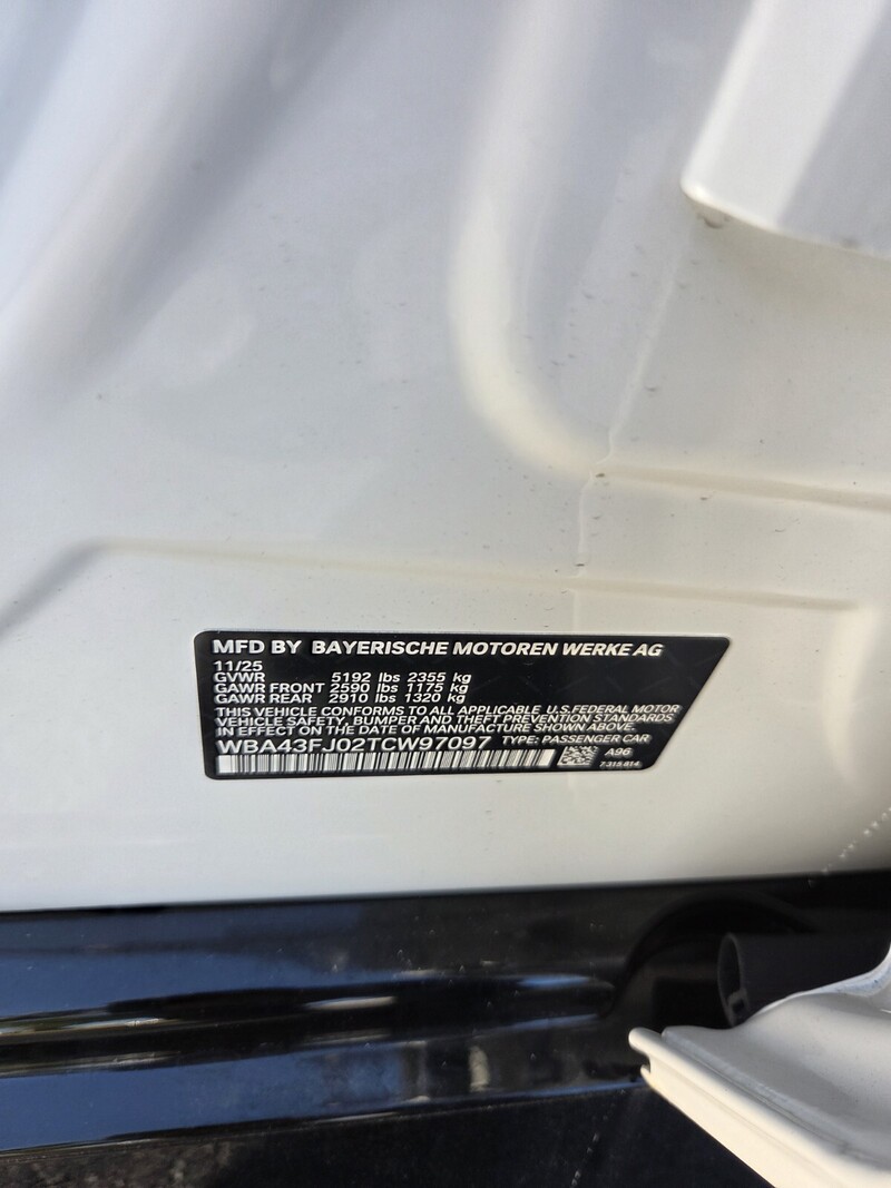 New 2026 BMW 5 SERIES 530I in FT. PIERCE, FLORIDA