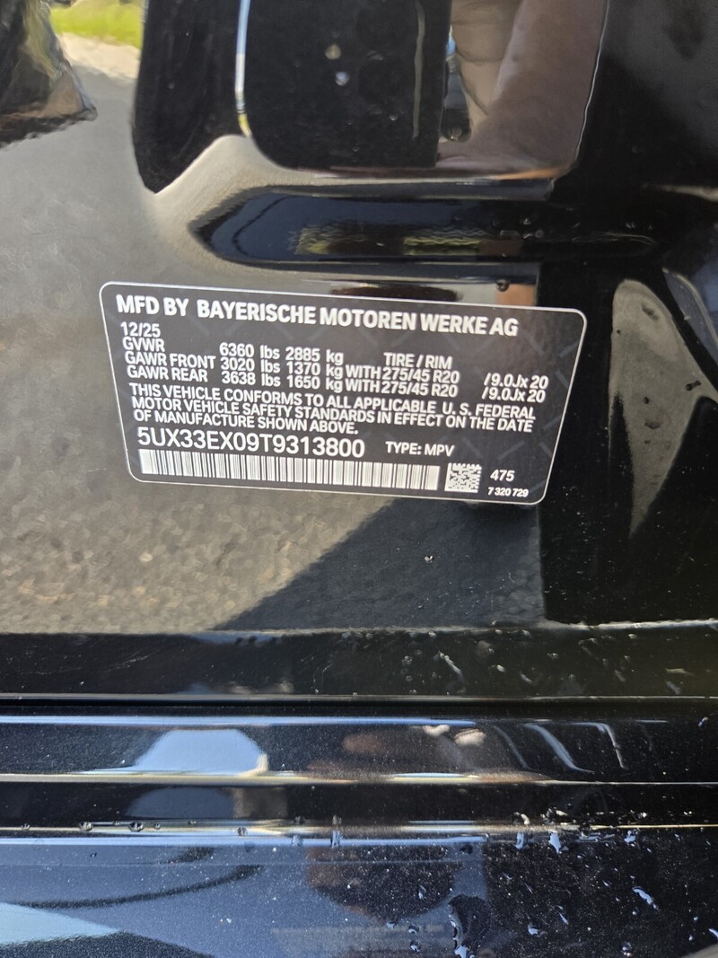 New 2026 BMW X6 XDRIVE40I in FT. PIERCE, FLORIDA