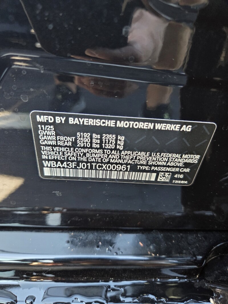 New 2026 BMW 5 SERIES 530I in FT. PIERCE, FLORIDA