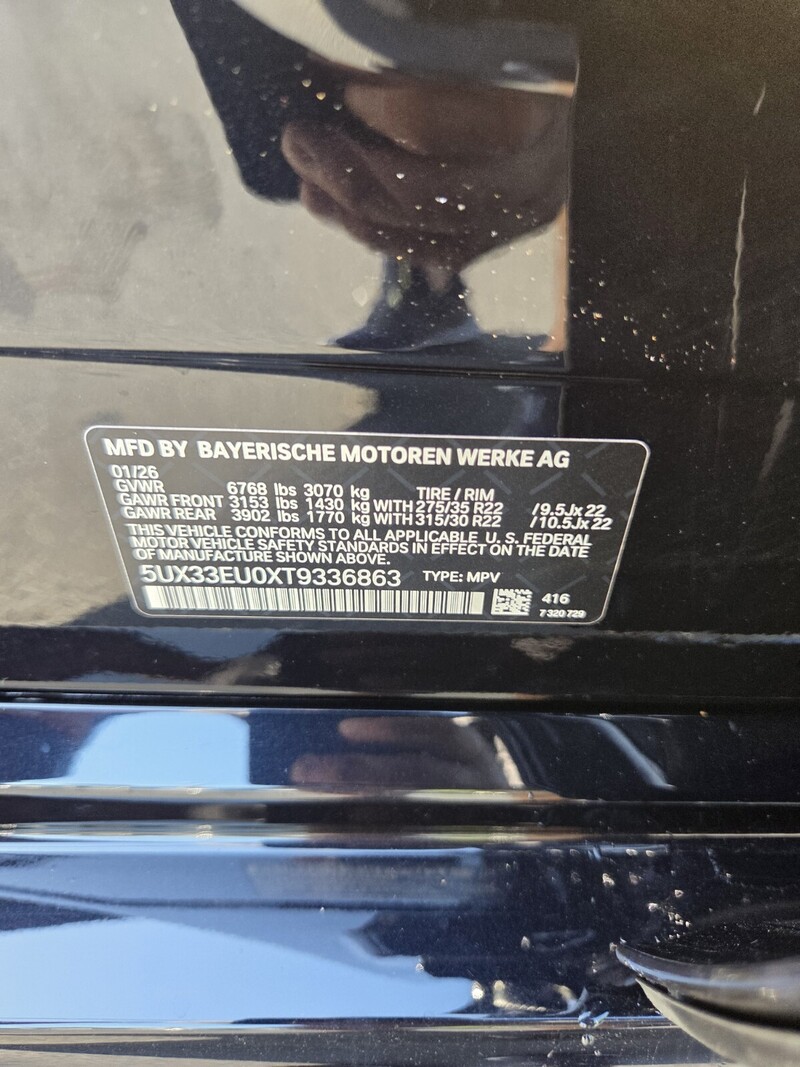 New 2026 BMW X5 M60I in FT. PIERCE, FLORIDA