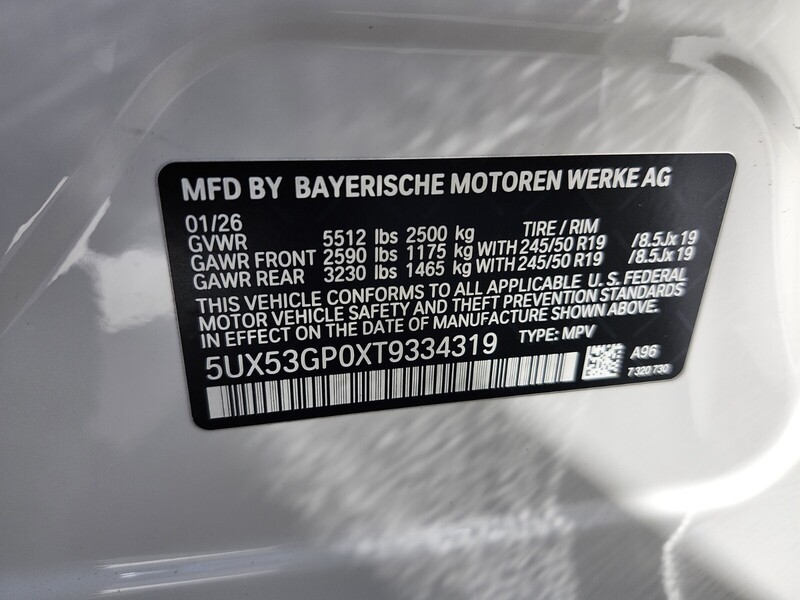 New 2026 BMW X3 30 XDRIVE in FT. PIERCE, FLORIDA