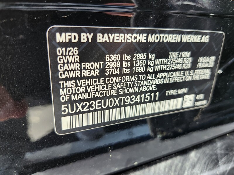 New 2026 BMW X5 XDRIVE40I in FT. PIERCE, FLORIDA