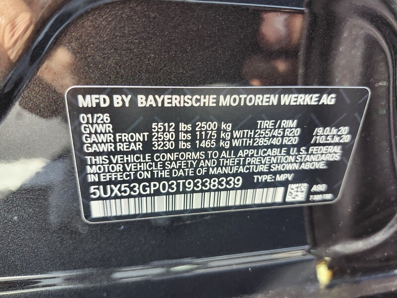 New 2026 BMW X3 30 XDRIVE in FT. PIERCE, FLORIDA