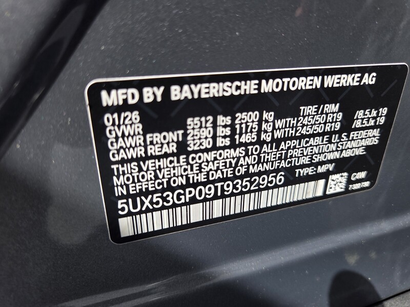 New 2026 BMW X3 30 XDRIVE in FT. PIERCE, FLORIDA