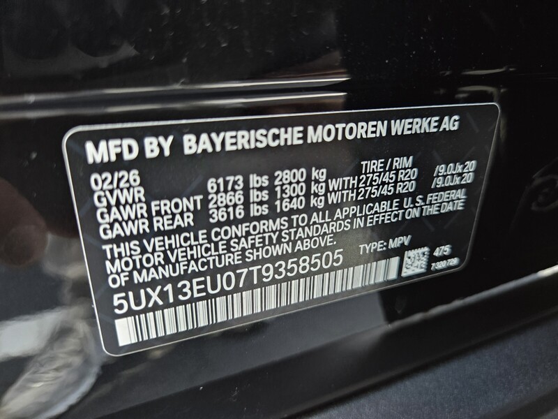 New 2026 BMW X5 SDRIVE40I in FT. PIERCE, FLORIDA