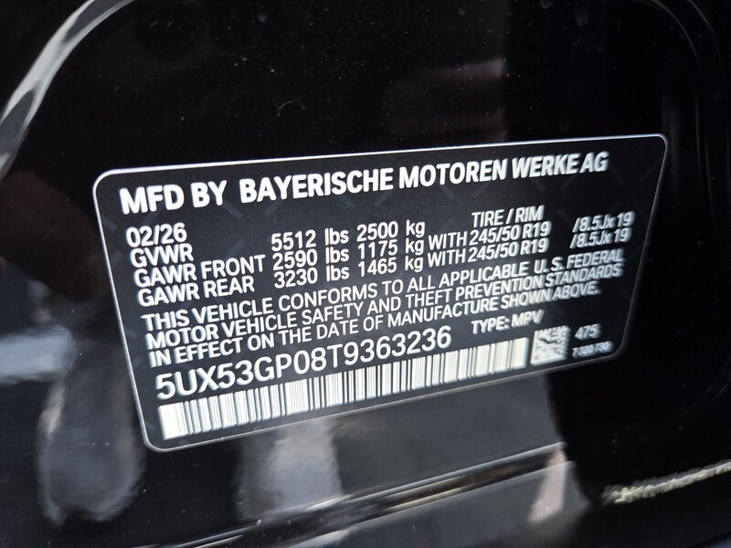 New 2026 BMW X3 30 XDRIVE in FT. PIERCE, FLORIDA