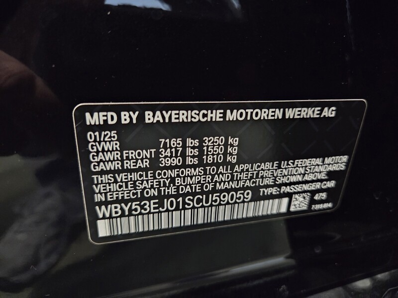 New 2025 BMW I7 XDRIVE60 in FT. PIERCE, FLORIDA