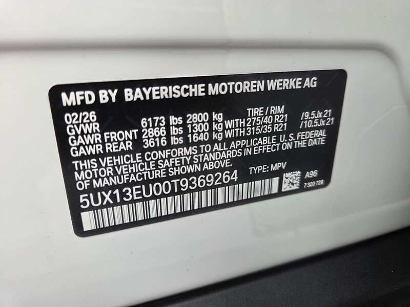 New 2026 BMW X5 SDRIVE40I in FT. PIERCE, FLORIDA