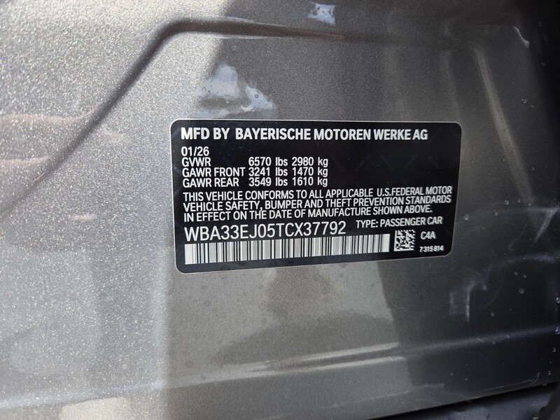 New 2026 BMW 7 SERIES 760I XDRIVE in FT. PIERCE, FLORIDA